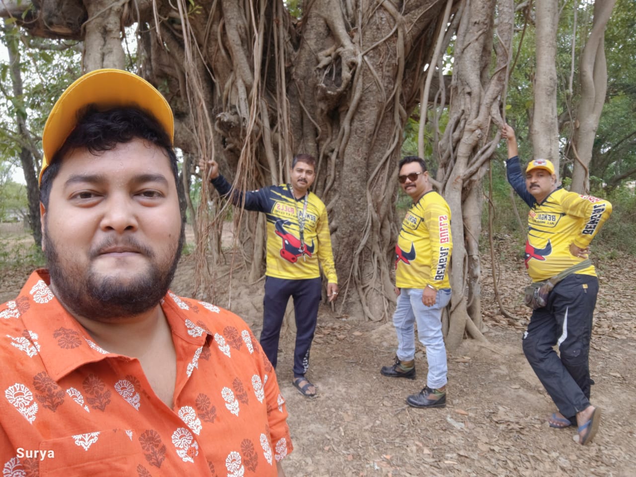 Team at Shantiniketan